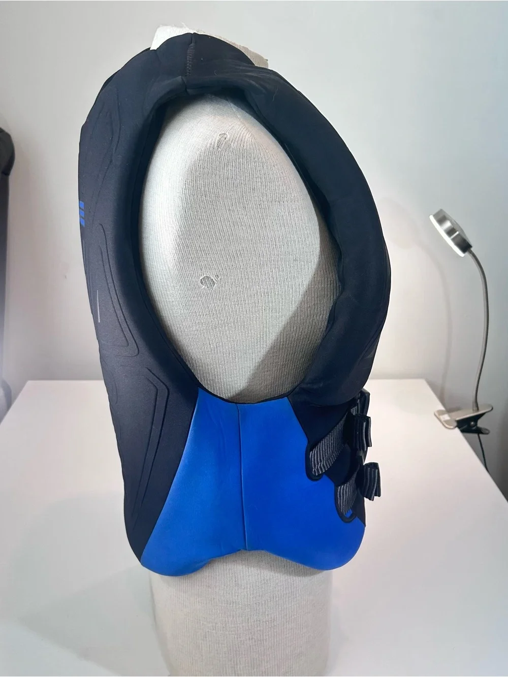 Men’s Black and Blue Neoprene Swim Hybrid Vest